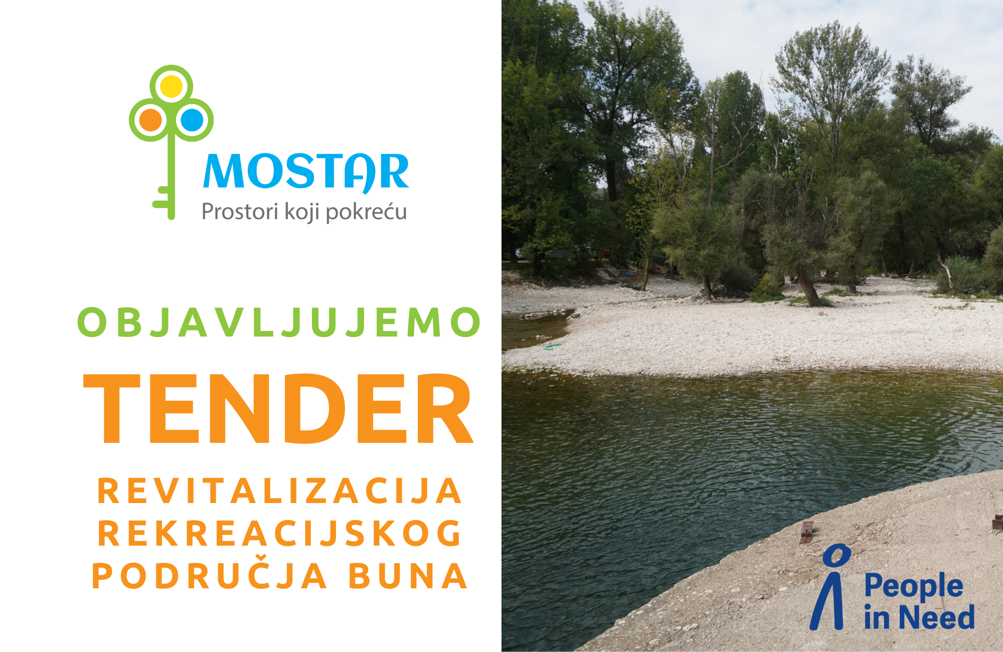 Uskoro revitalizacija rekreacijskog prostora Buna 